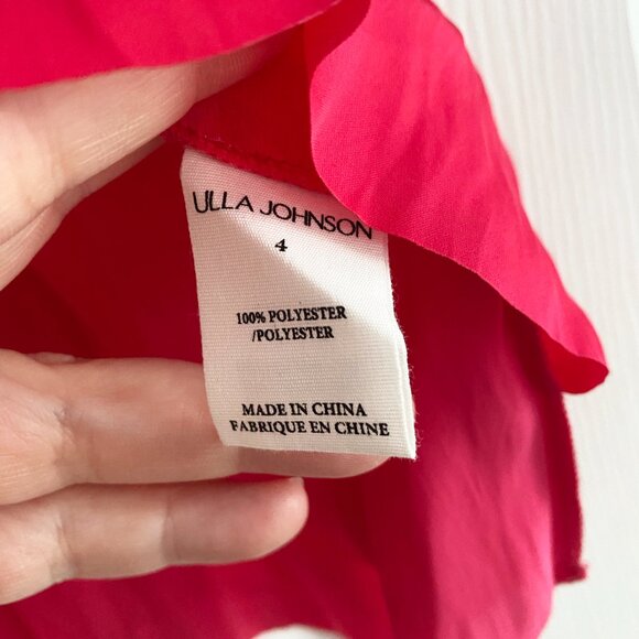 Ulla Johnson "Eleni" Top in Orchid, size 4. - Picture 7 of 11